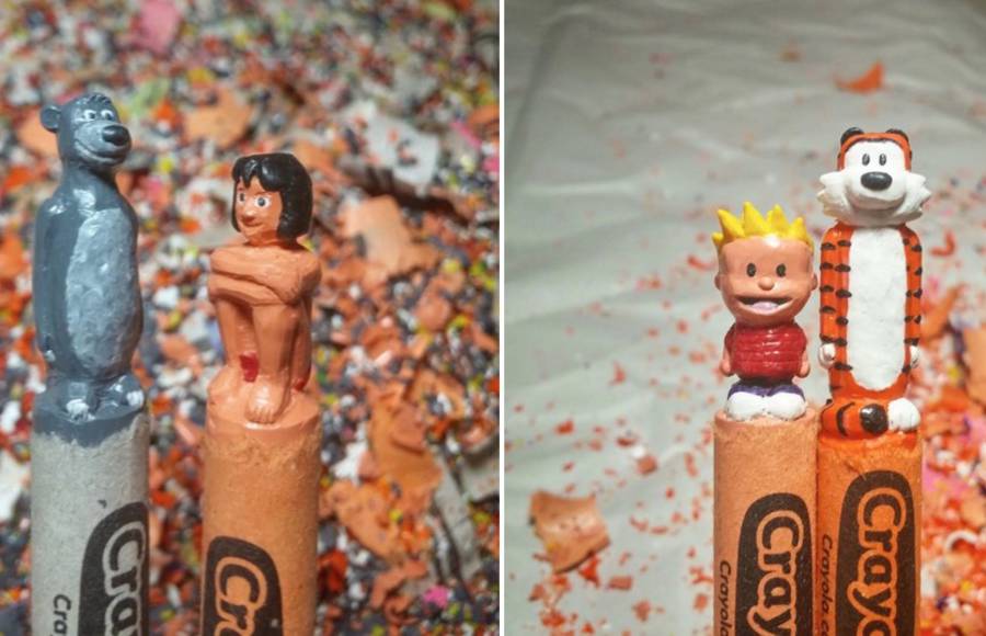 Pop Culture Crayola Sculptures Part II