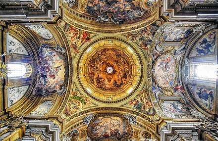 Ceilings of Roman Churches