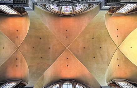 Ceilings of Roman Churches