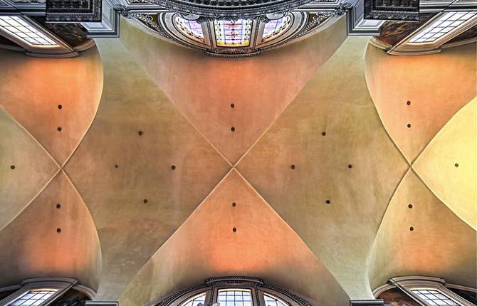 Ceilings of Roman Churches