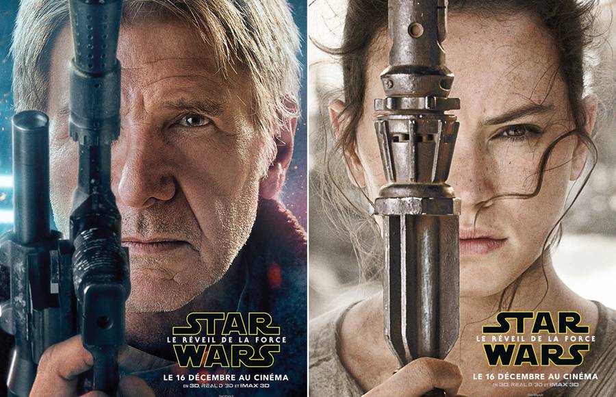 Official Star Wars: The Force Awakens Characters Posters