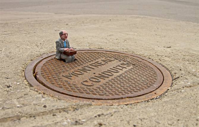 Subversive Miniature Scenes by Isaac Cordal