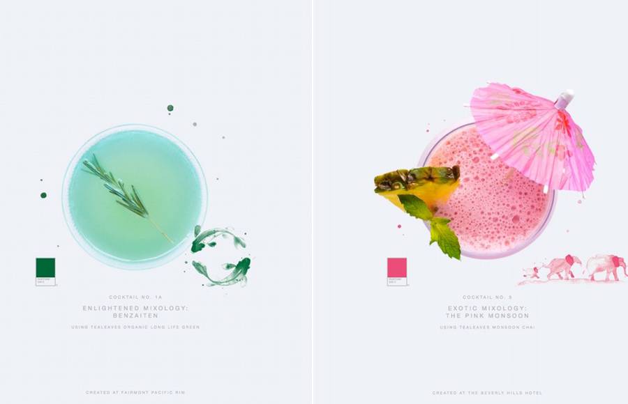 Tealeaves Mixology Pantone Project