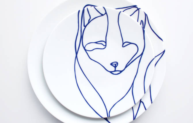 The Arctic Beasts Plates Collection