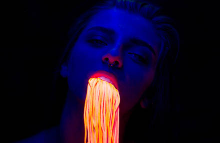 Conceptual Neon Photography by Slava Thisset