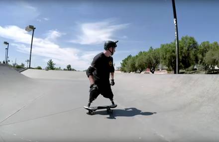 Veteran Returning to Skateboard