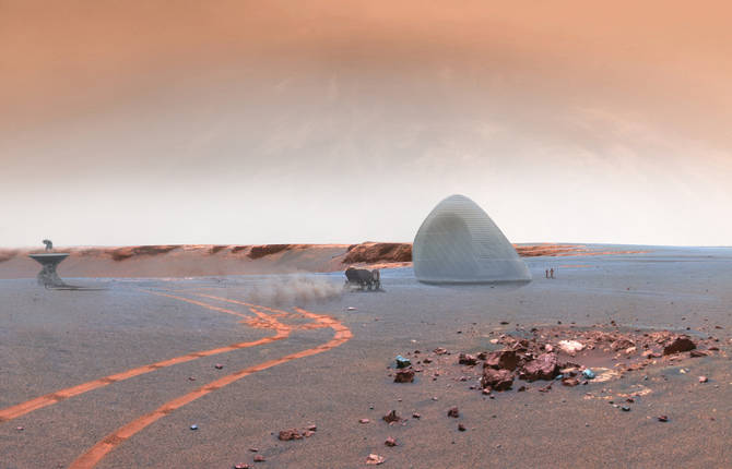 Mars Ice House Project