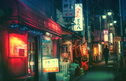 Night Photography in Tokyo’s Back Alleys