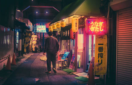 Night Photography in Tokyo’s Back Alleys