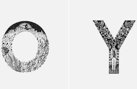 Alphabet Letters Illustrations