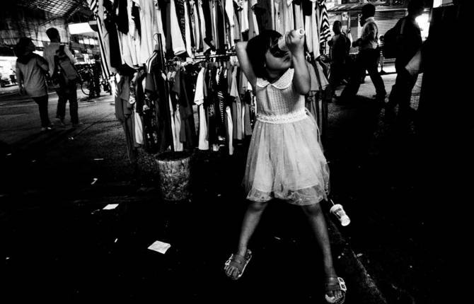 Hong Kong Black and White Street Photography