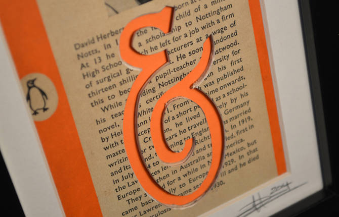 Stunning Book Carving Alphabet