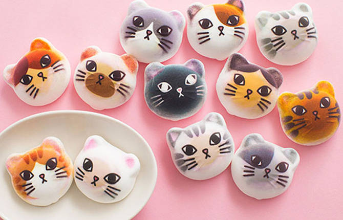Cute Catshmallows by Felissimo