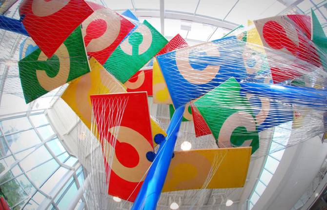 Colorful Suspended Playgrounds for Children