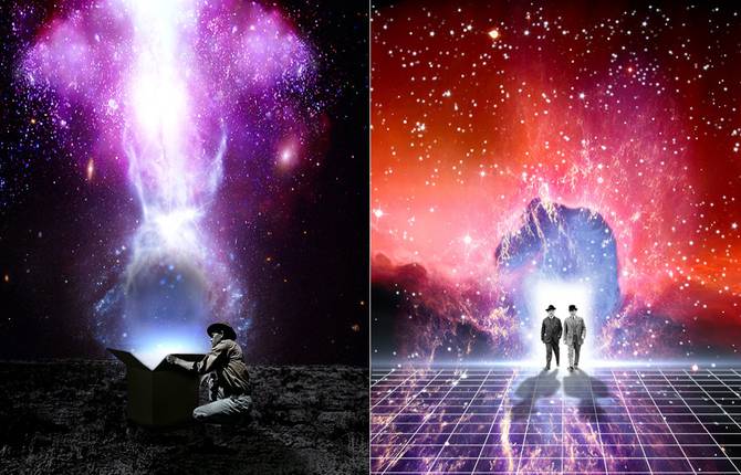 Cosmic Collages Series