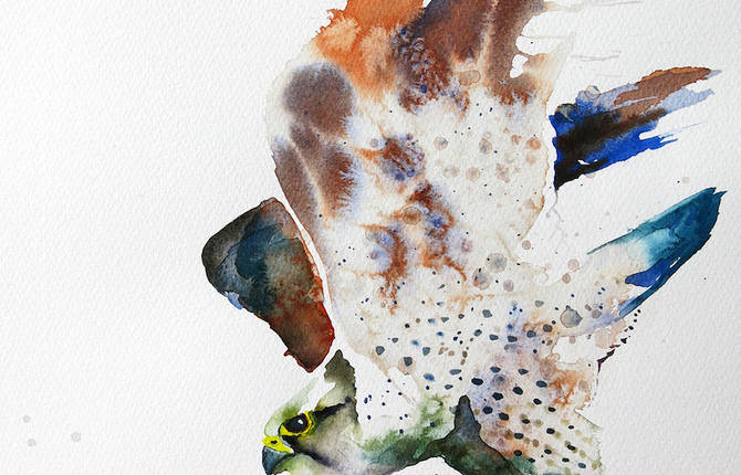 Poetic Watercolor Birds