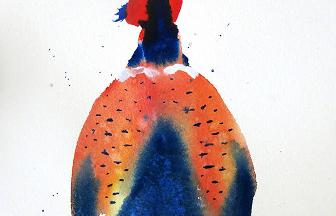 Poetic Watercolor Birds