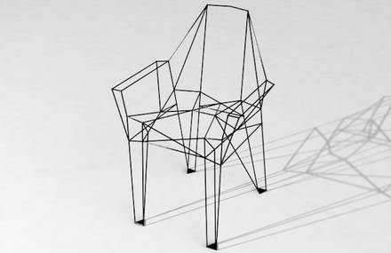 Stunning Geometrical Chair