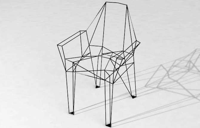 Stunning Geometrical Chair
