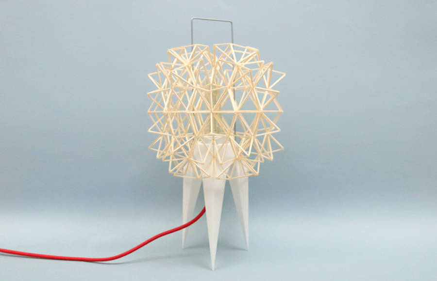 Beautiful Geometric Wooden Lamps