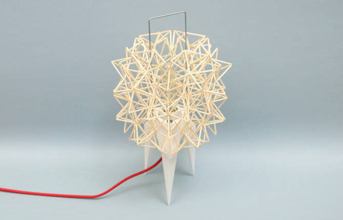 Beautiful Geometric Wooden Lamps
