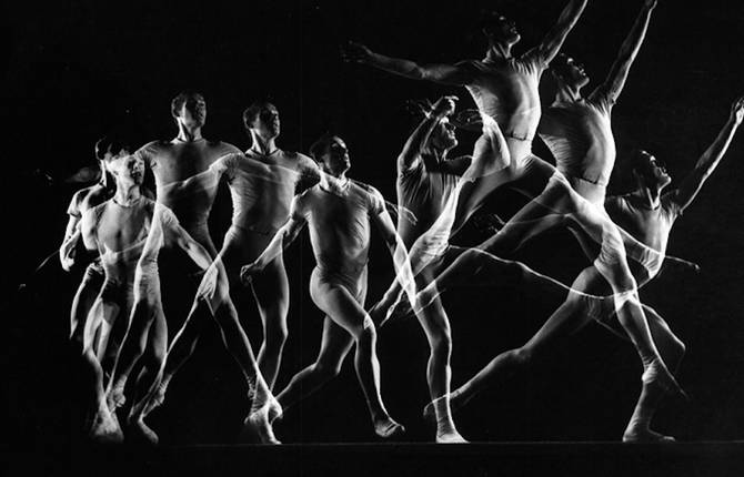 Black and White Movements Photography by Gjon Mili