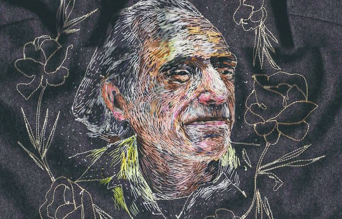 Hand Embroidered Portraits