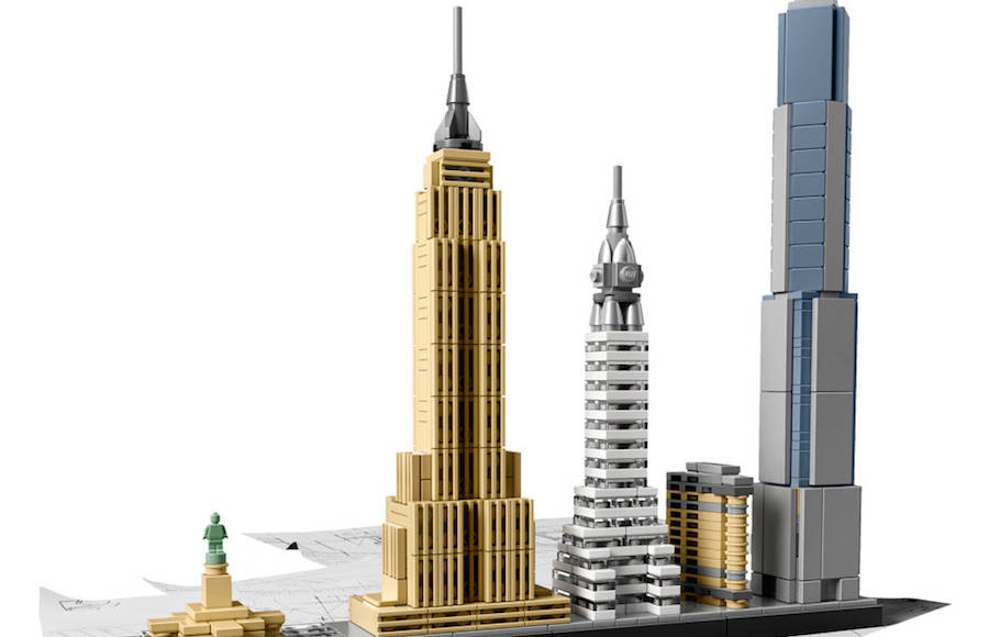 Cities Skylines in a LEGO Kit