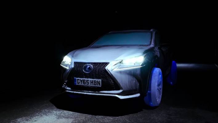 Lexus NX with Ice Wheels