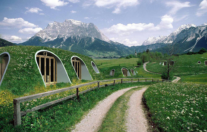 Little Houses Under Grass