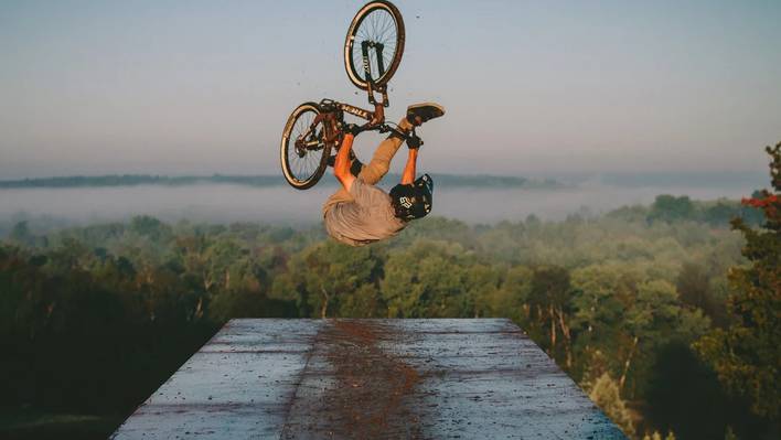 Mountain Biking Session in Ontario