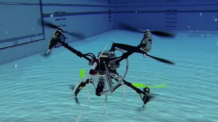 Naviator : a Flying and Swimming Drone