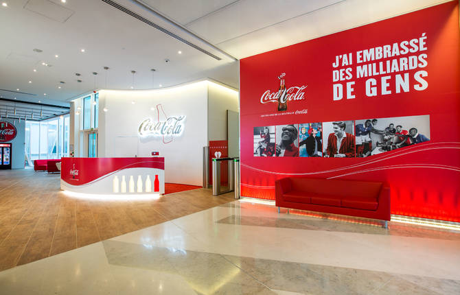 New Coca Cola Office in France