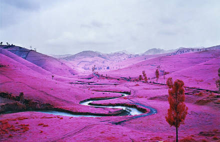 Beautiful Pink Landscapes in Congo