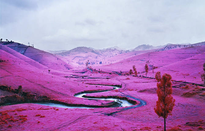 Beautiful Pink Landscapes in Congo