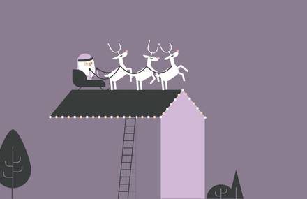 Funny Santa Claus Animation – Happy Holidays