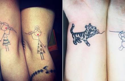 Tattoos Showing the Unbreakable Love Between Mothers and Daughters