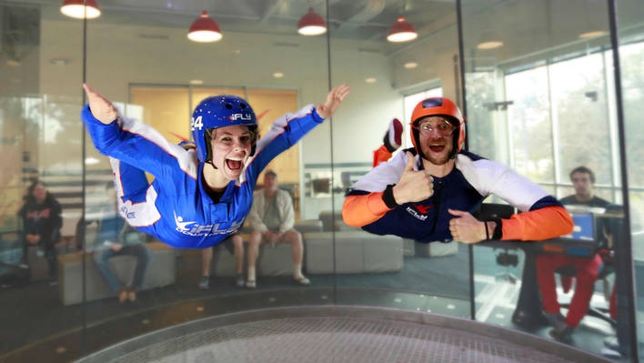 Wind Tunnel Flying Demonstration