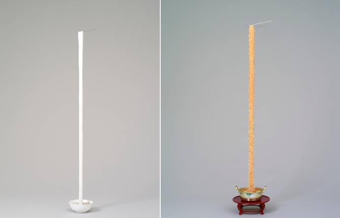 Resin Noodles Sculptures