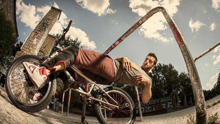 BMX Parkour in Berlin