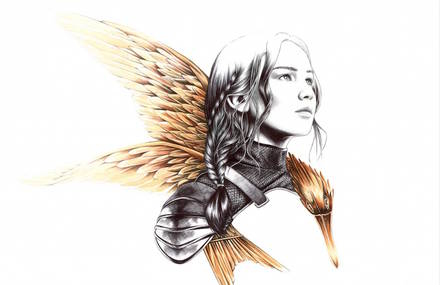 Delicate Celebrities Drawings