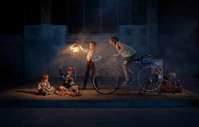 Staging Children in Houmorous Compositions