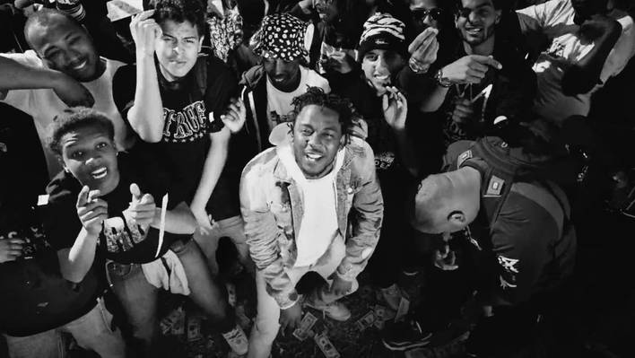 Kendrick Lamar Celebrating Compton City in a Short Film