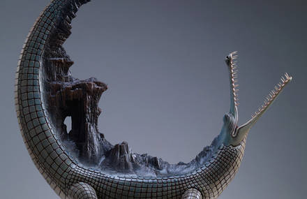Fantastic Copper Animal Sculptures