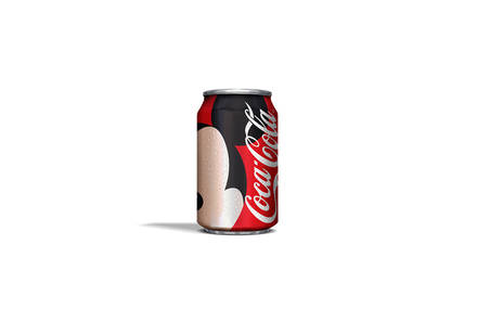 Disney Icons Coca-Cola Cans Concept
