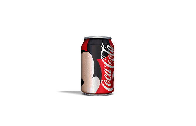 Disney Icons Coca-Cola Cans Concept