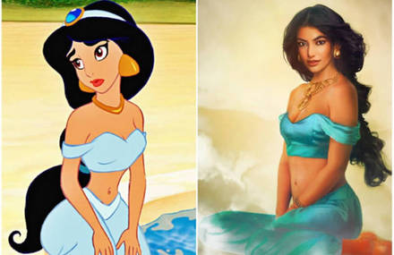 Disney Princesses in Real Life