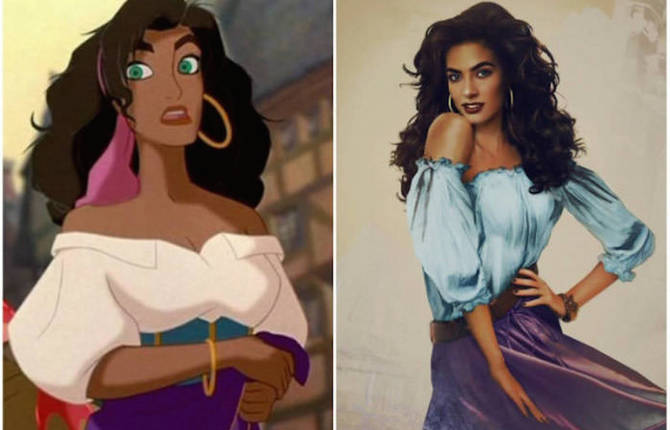 Disney Princesses in Real Life