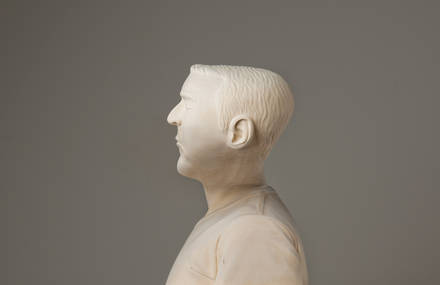 Distorted Wood Sculptures by Paul Kaptein