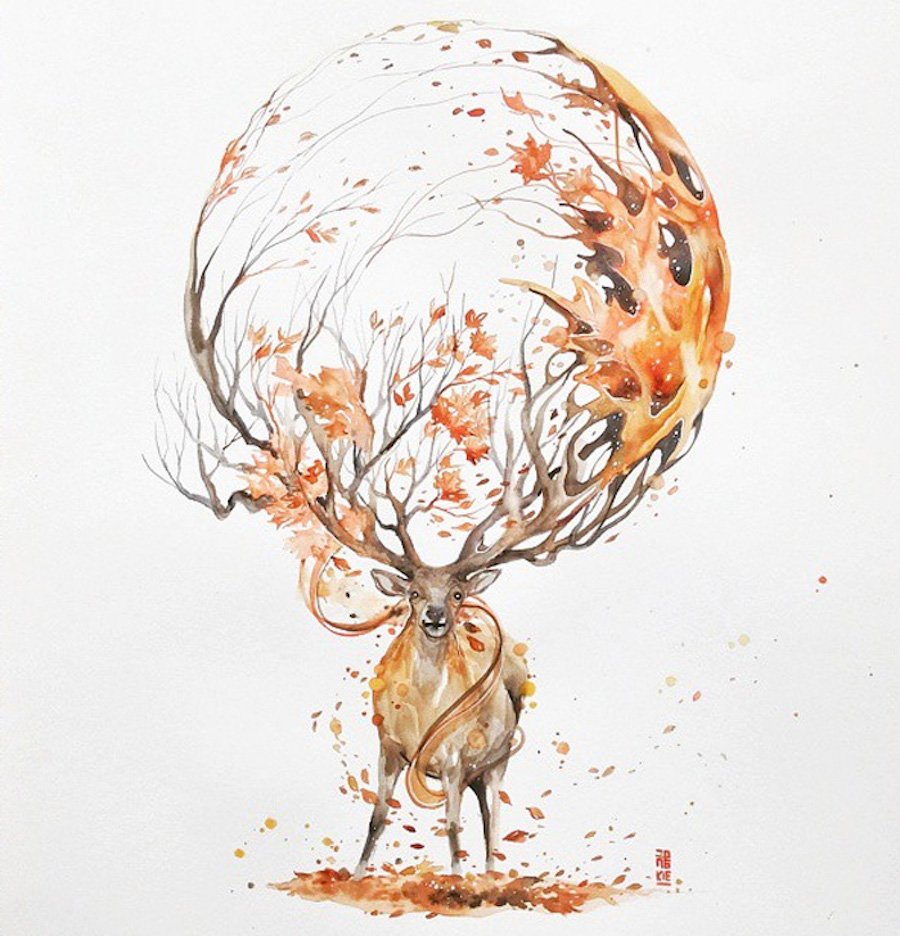 dreamlikewatercolorillustrations7